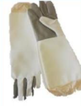 Handschuhe gemischt Nappaleder/Leder